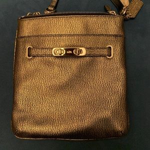 MK Michael Kora Golden Crossbody Bag - Iike new